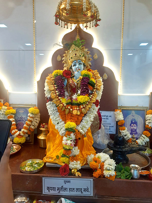 Guru Poornima celebration at Krishna Kutir (3 July 2023)